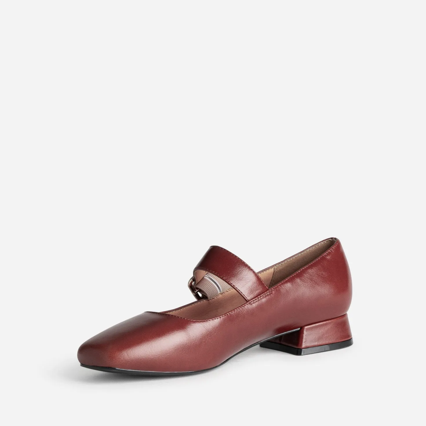 Babies cognac cuir