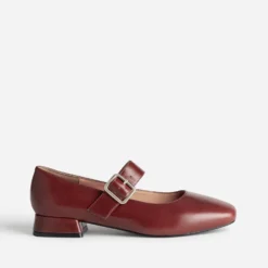 Babies cognac cuir