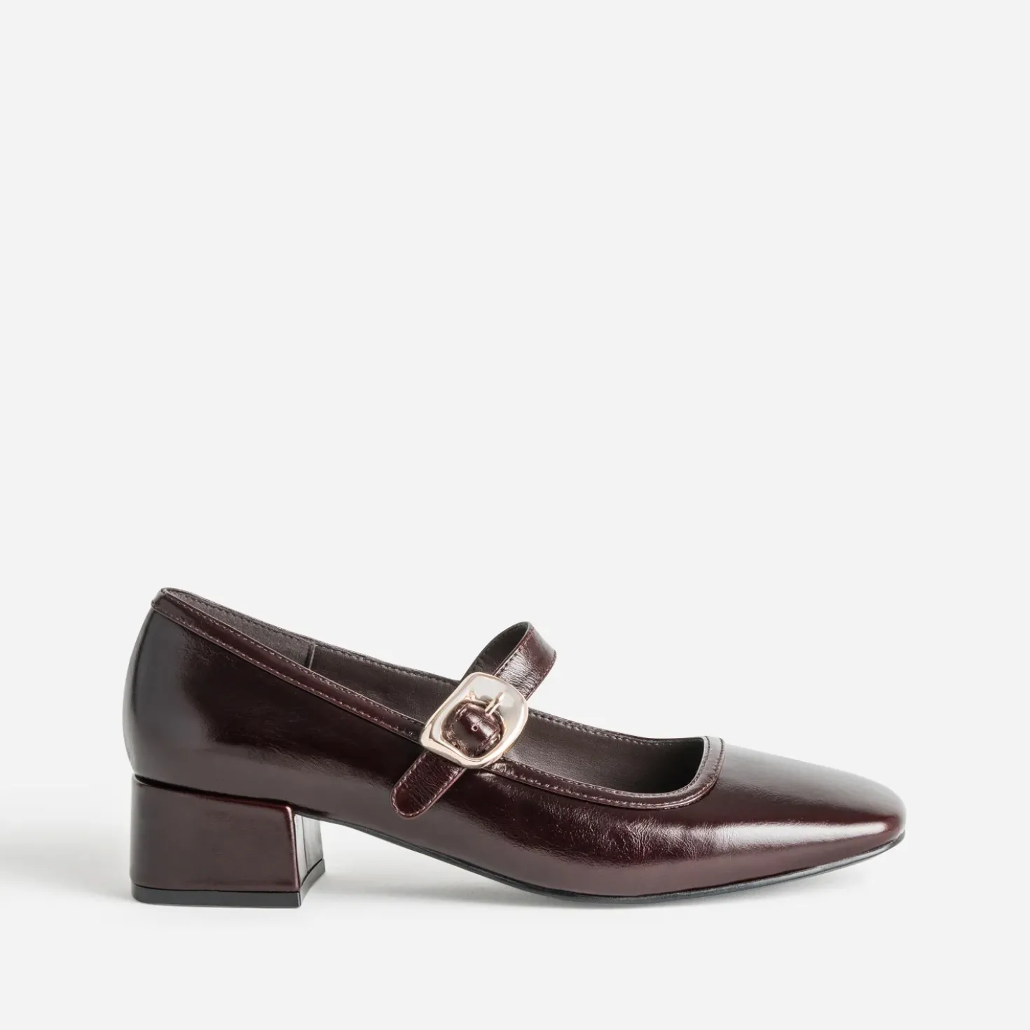 Babies marron foncé cuir