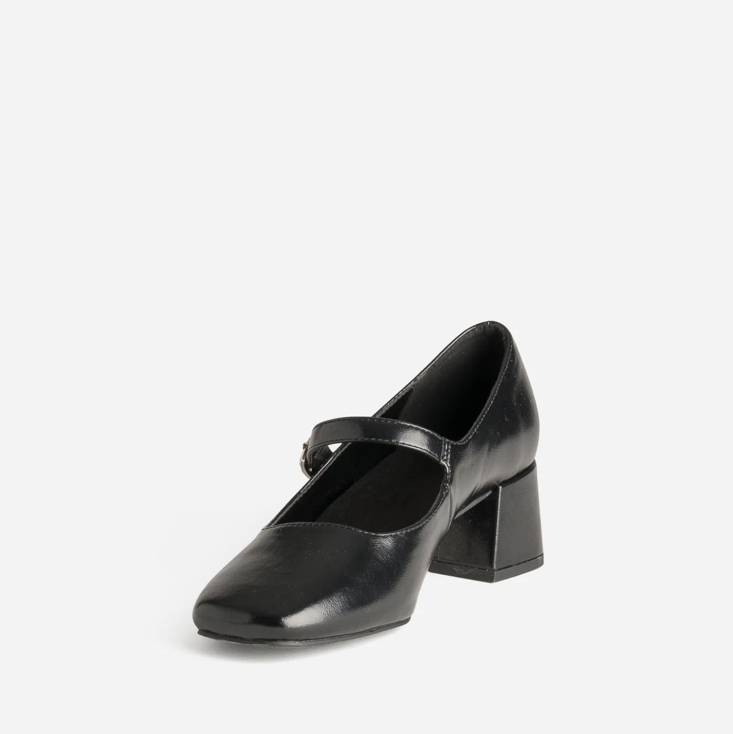 Babies noire boucle strass