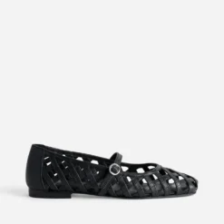 Babies noire cuir