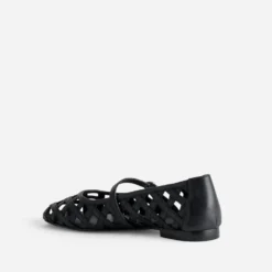Babies noire cuir
