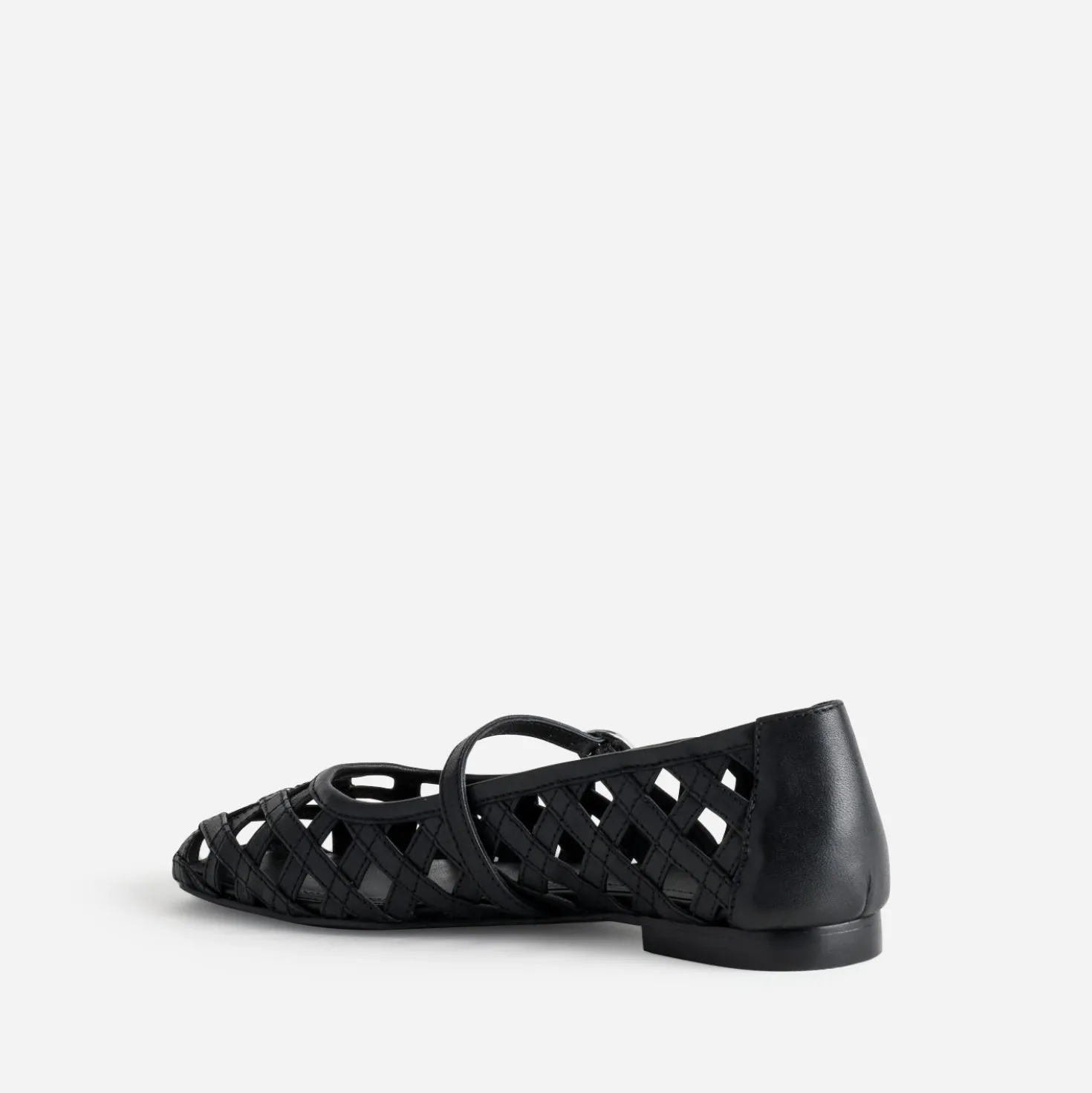 Babies noire cuir