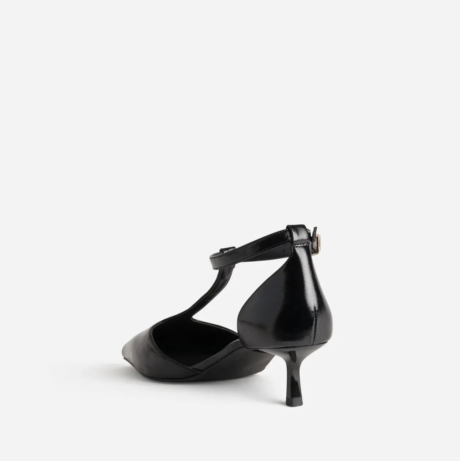 Babies salomé noire kitten-heel
