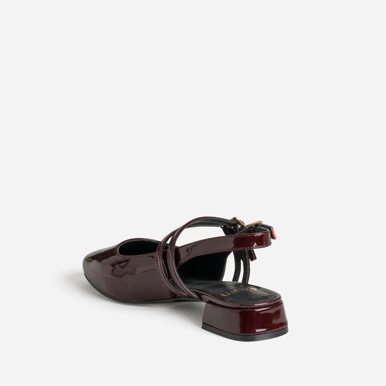 Babies slingback bordeaux vernie