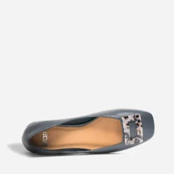 Ballerine marine décor écailles