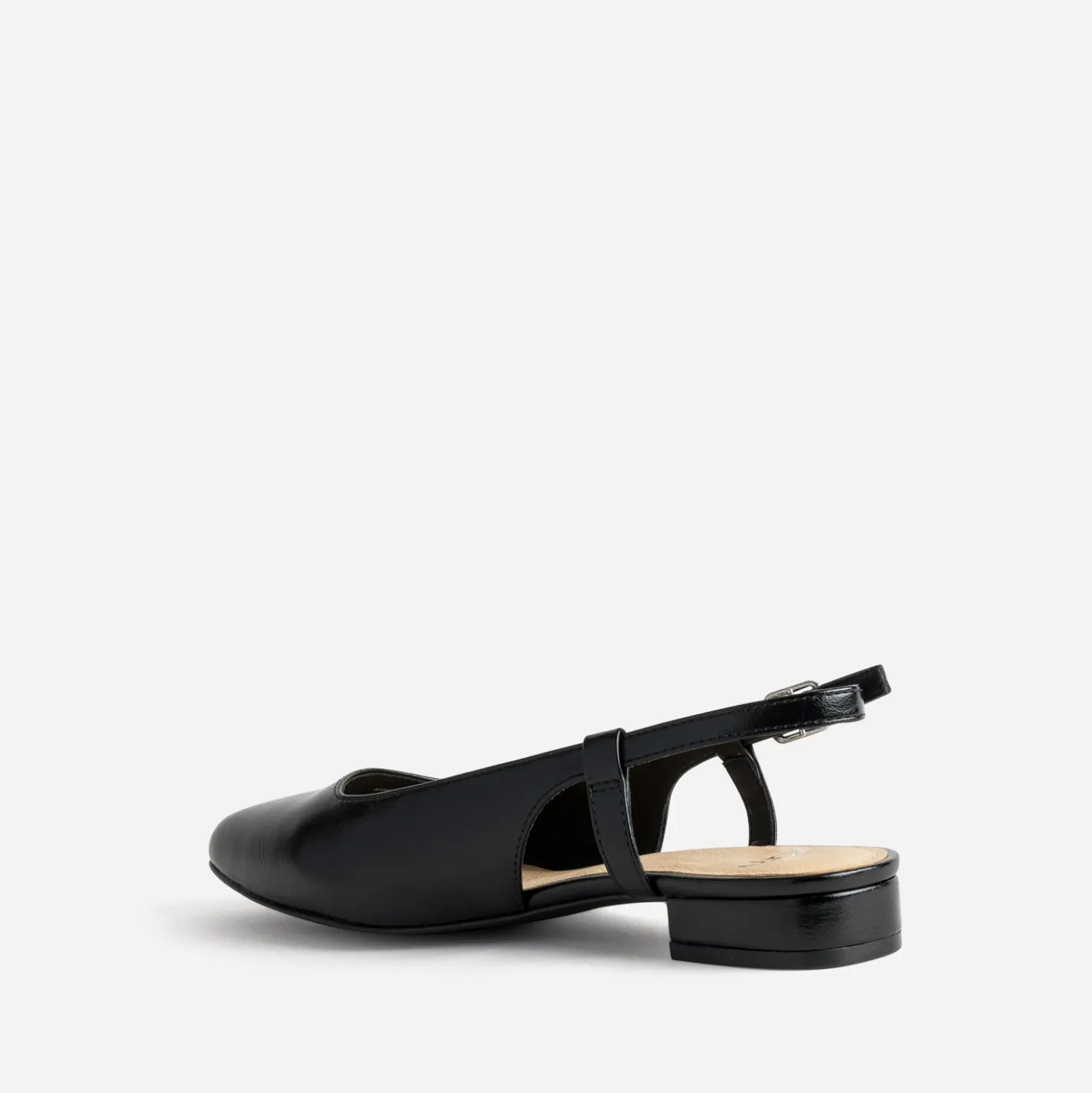 Ballerine slingback noire