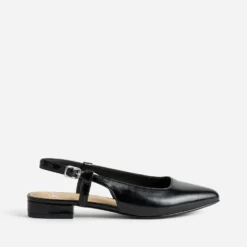 Ballerine slingback noire