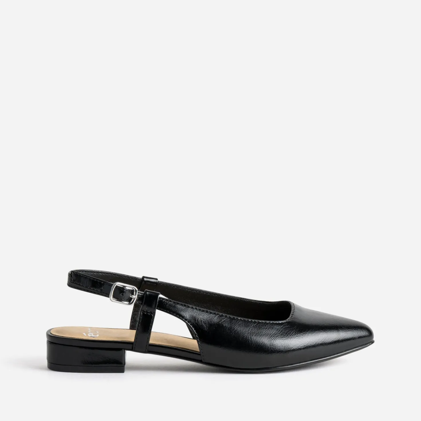 Ballerine slingback noire