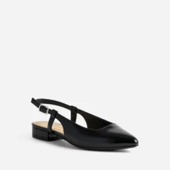 Ballerine slingback noire