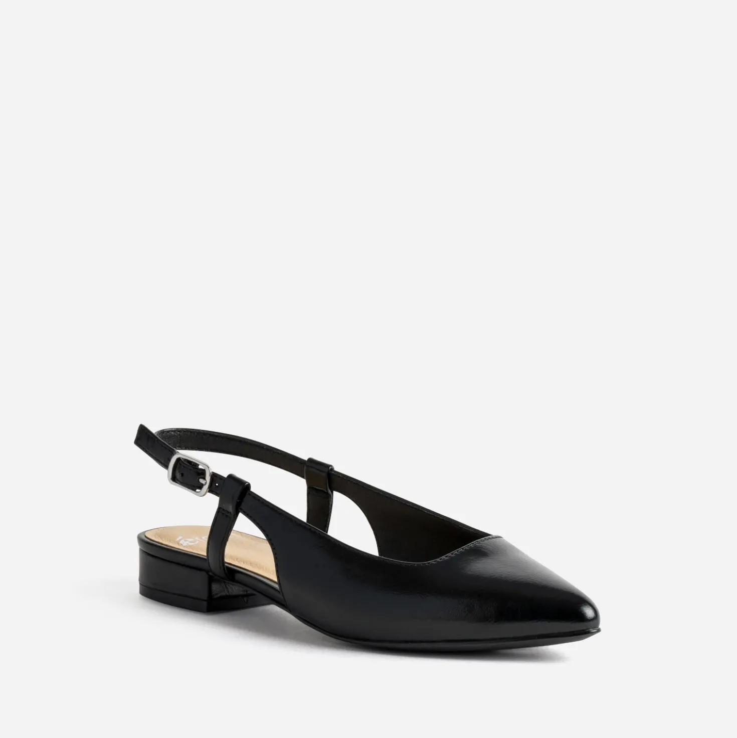 Ballerine slingback noire