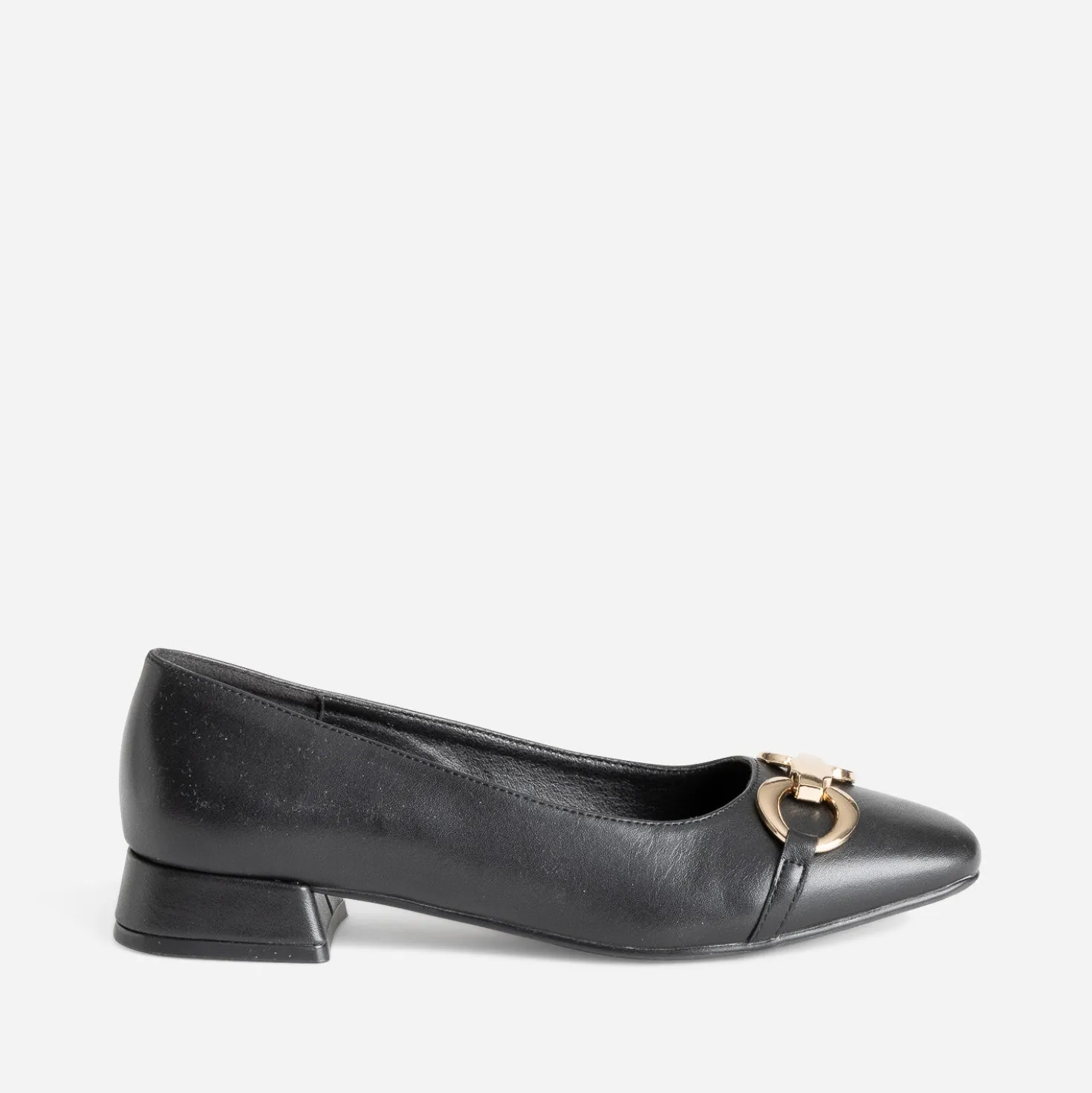 Ballerine à talon noire