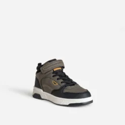 Basket BUGGY kaki et noire