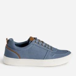 Basket homme bleu denim
