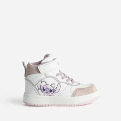 Basket LILO & STITCH blanche et rose