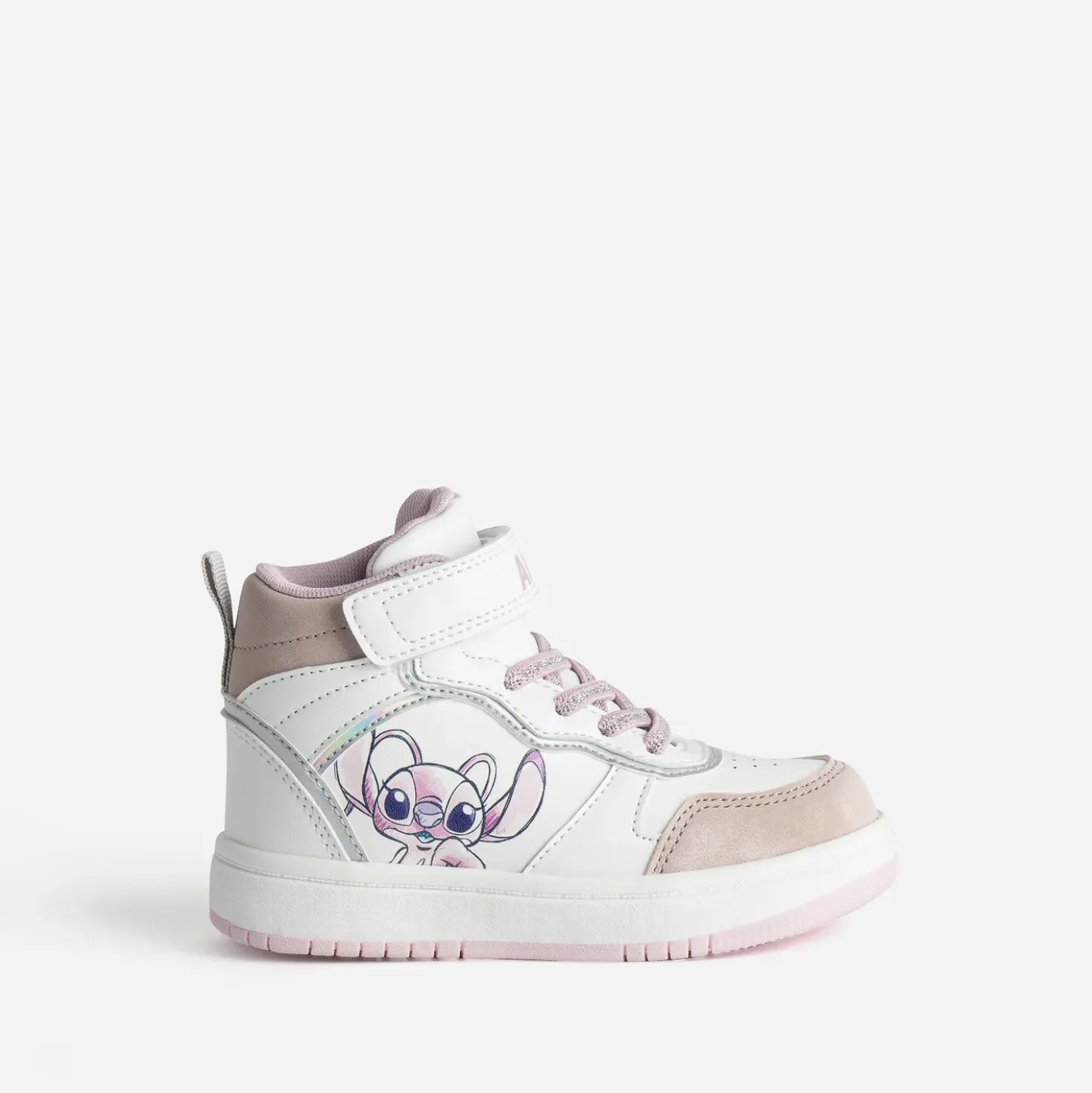 Basket LILO & STITCH blanche et rose