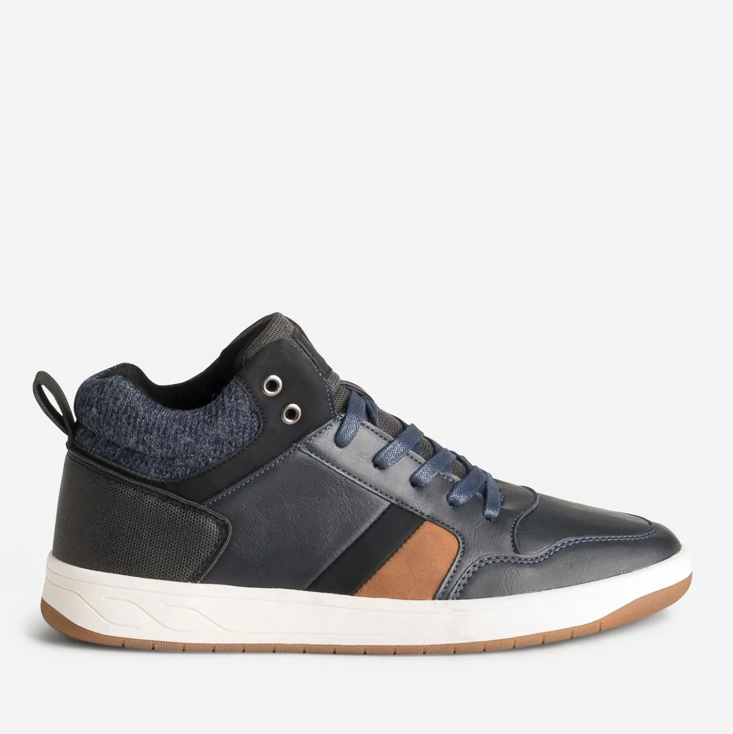 Basket marine détails bi-matière