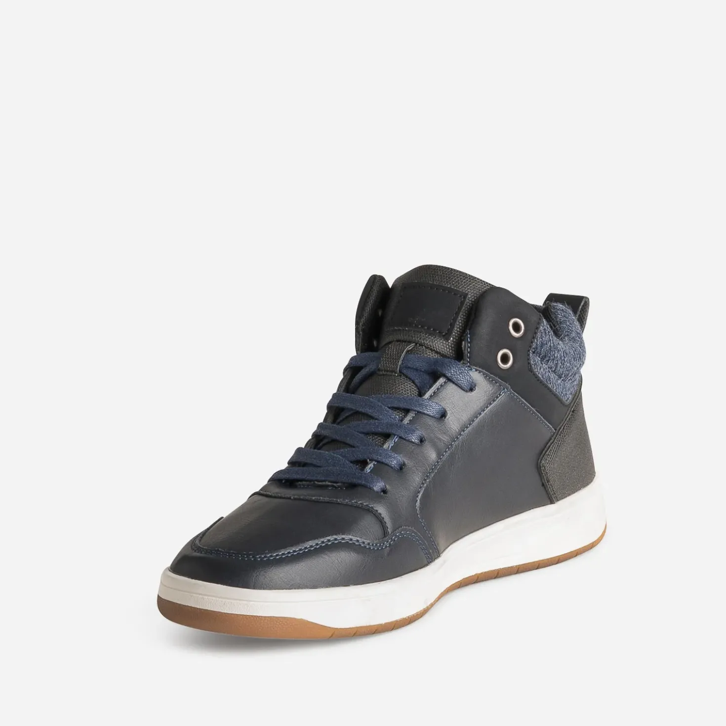 Basket marine détails bi-matière