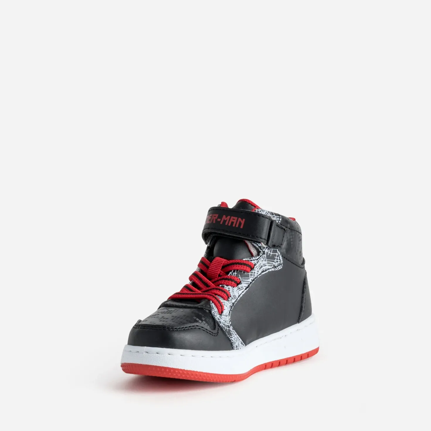 Basket SPIDERMAN noire et rouge