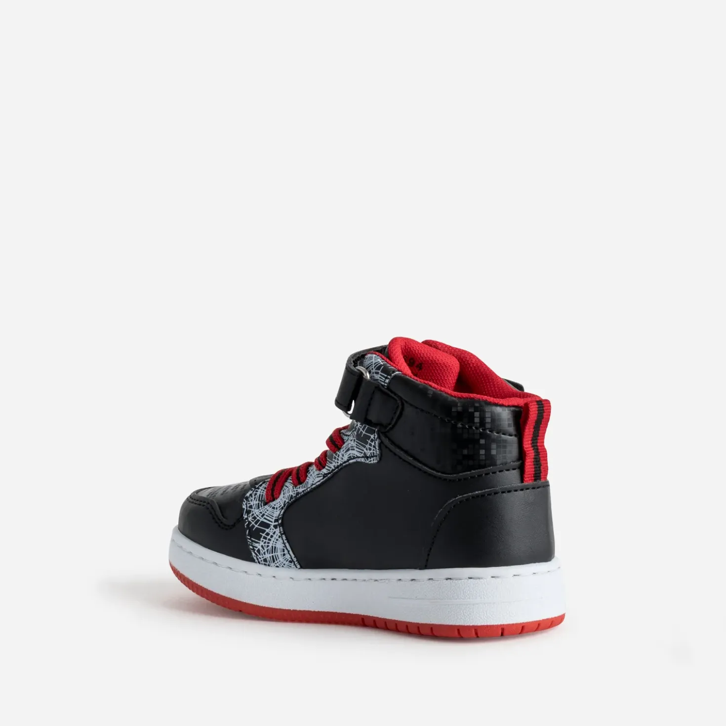 Basket SPIDERMAN noire et rouge