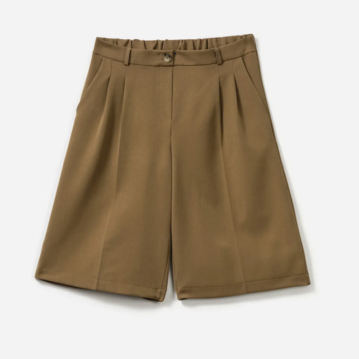 Bermuda de costume camel