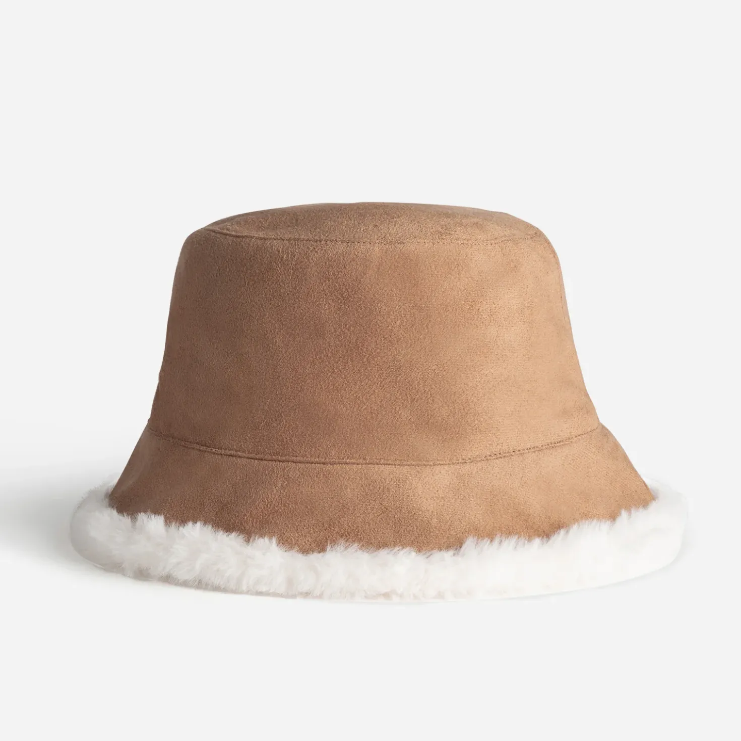Bob camel fourré écru