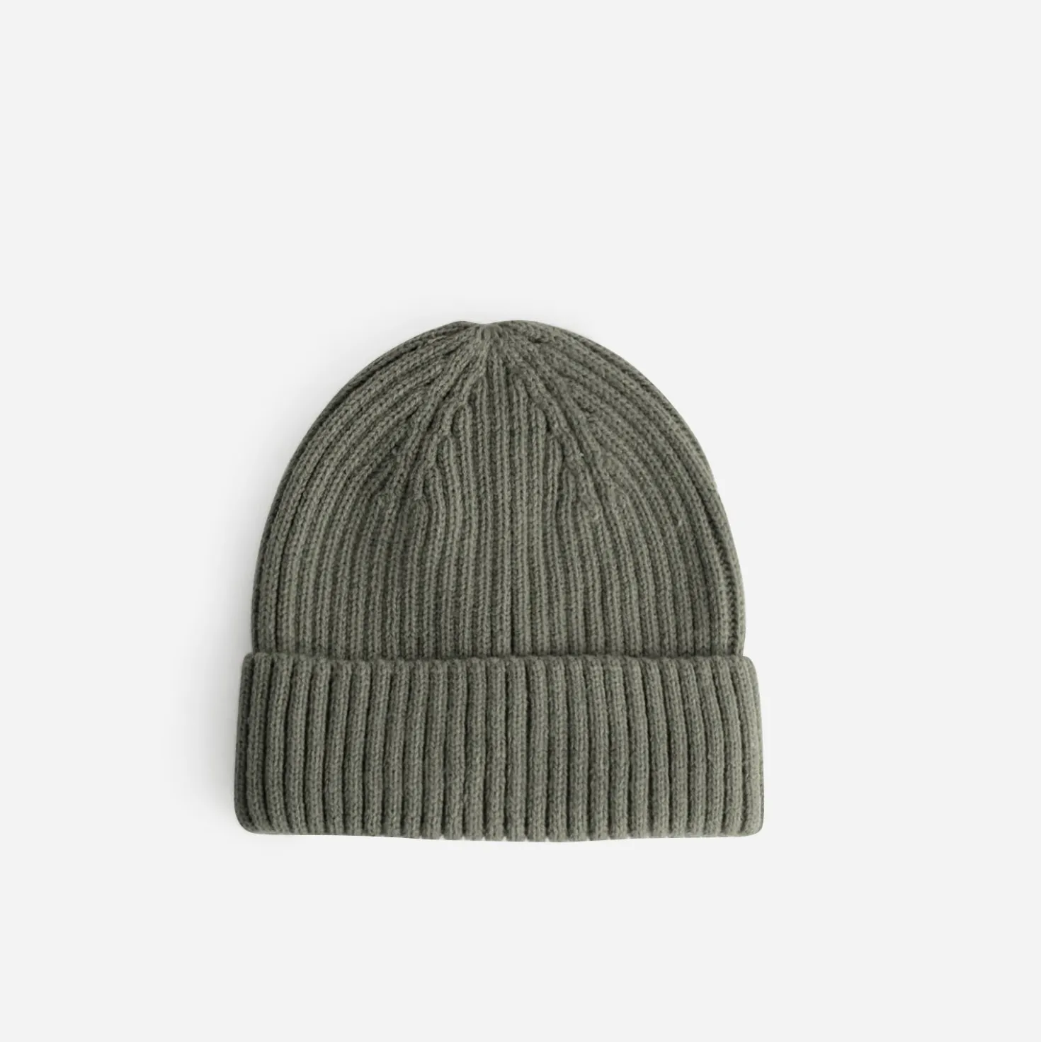 Bonnet kaki tricot Homme