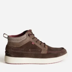 Boots-bateau TBS marron cuir velours
