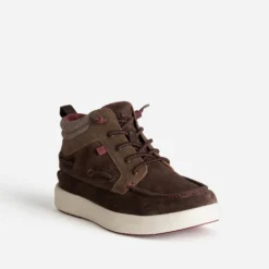 Boots-bateau TBS marron cuir velours