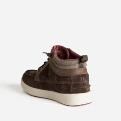 Boots-bateau TBS marron cuir velours