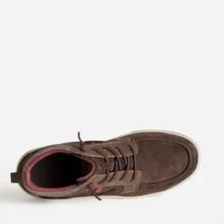Boots-bateau TBS marron cuir velours