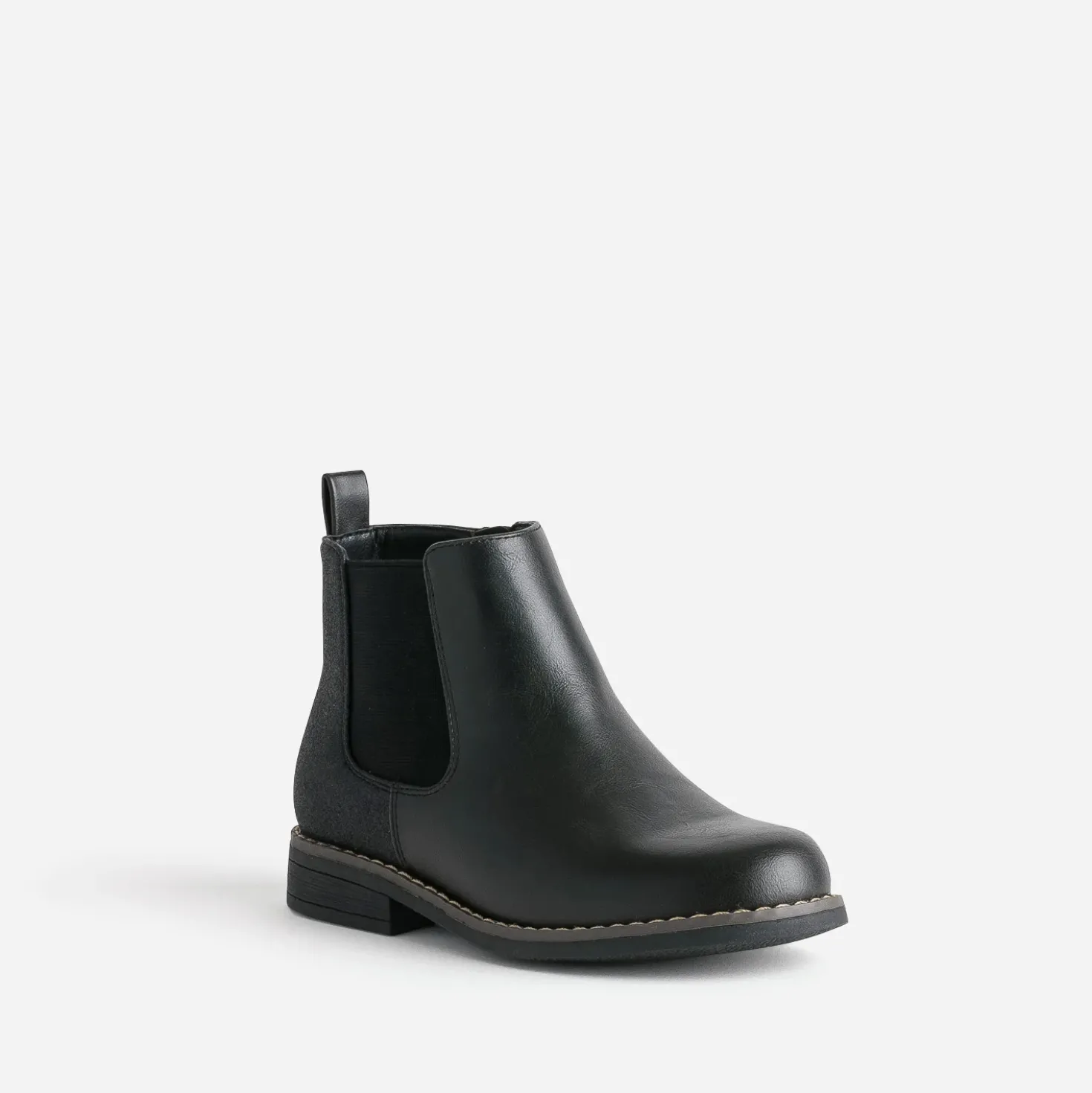 Boots BUGGY noir détails pailletés