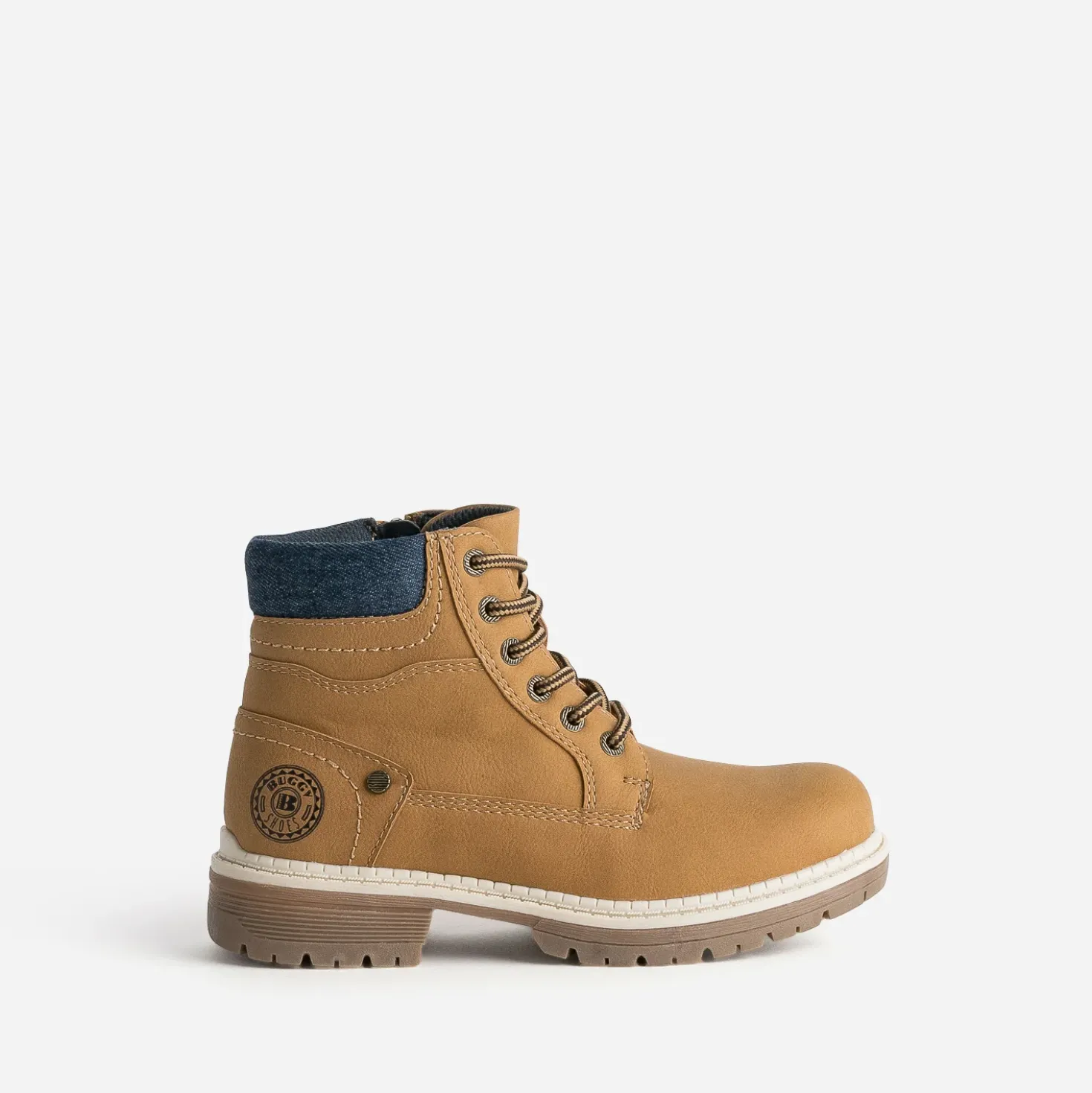 Boots BUGGY ocre et marine