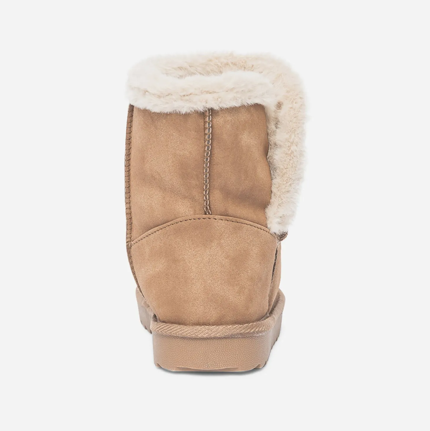 Boots camel fourré