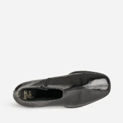 Boots ERAM FLEX noir cuir verni