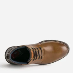 Boots FLUCHOS camel en cuir