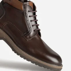 Boots FLUCHOS marron cuir