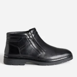 Boots FRANCE ARNO noir cuir