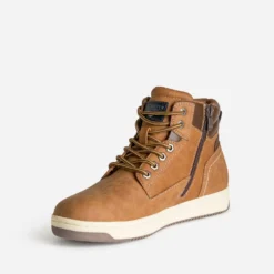 Boots à lacet LEE COOPER camel