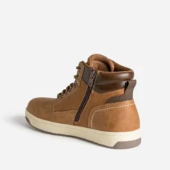 Boots à lacet LEE COOPER camel