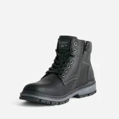 Boots à lacet LEE COOPER noir
