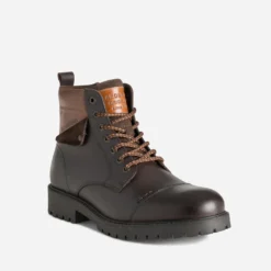 Boots à lacet REDSKINS marron cuir