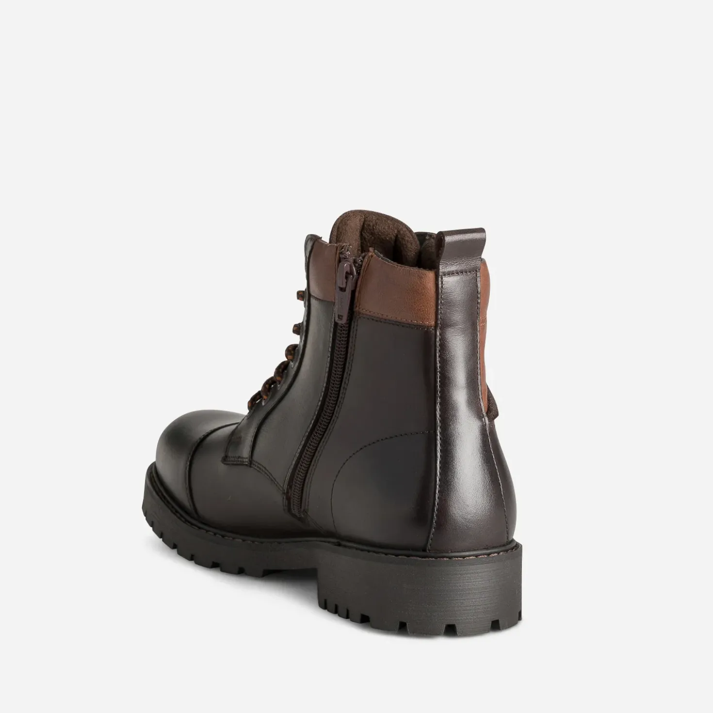 Boots à lacet REDSKINS marron cuir