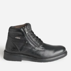 Boots à lacet REDSKINS noir en cuir