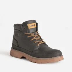 Boots à lacet SCHOTT marron