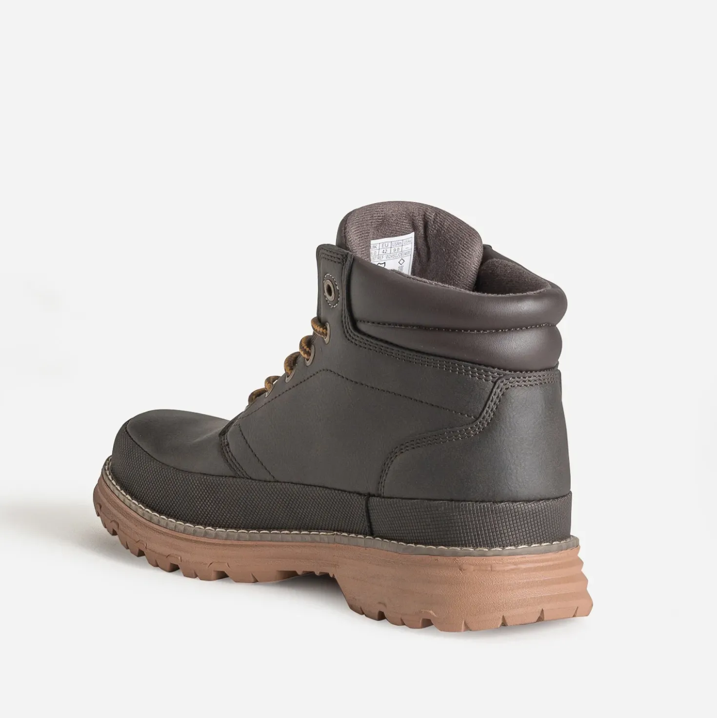 Boots à lacet SCHOTT marron