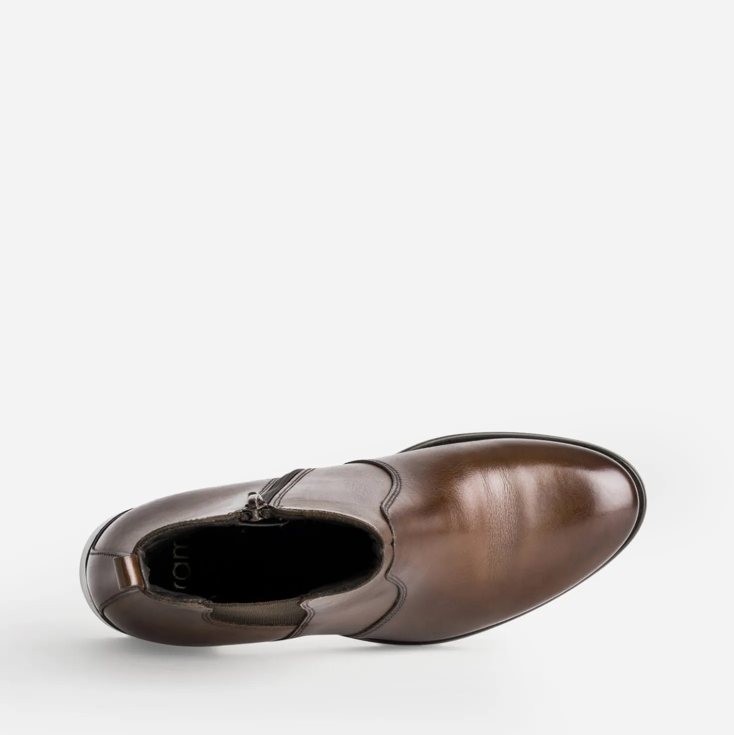 Boots marron cuir