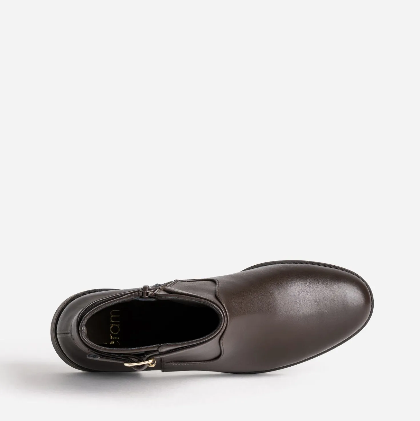 Boots marron esprit jodhpur