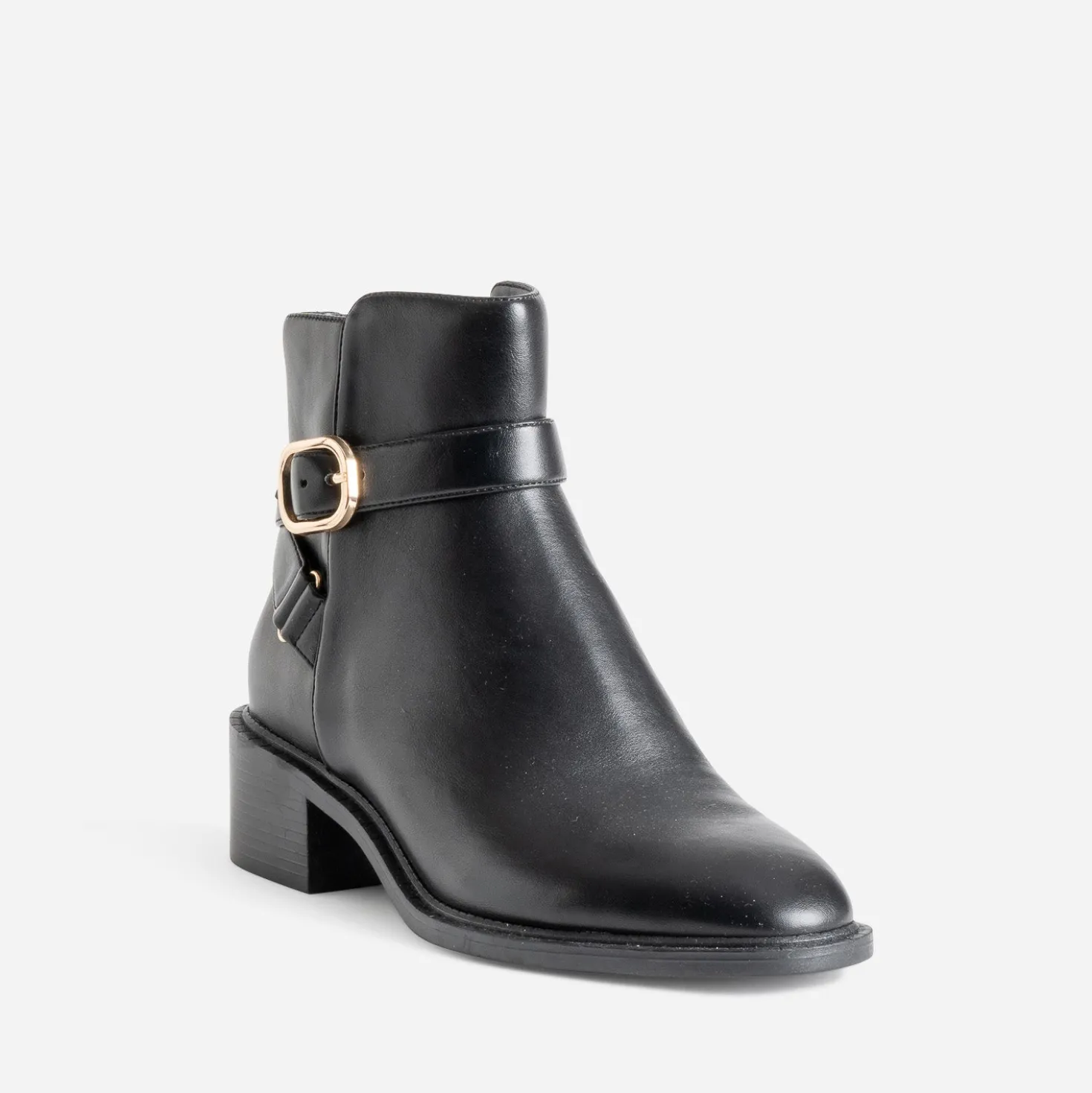 Boots noir avec bride