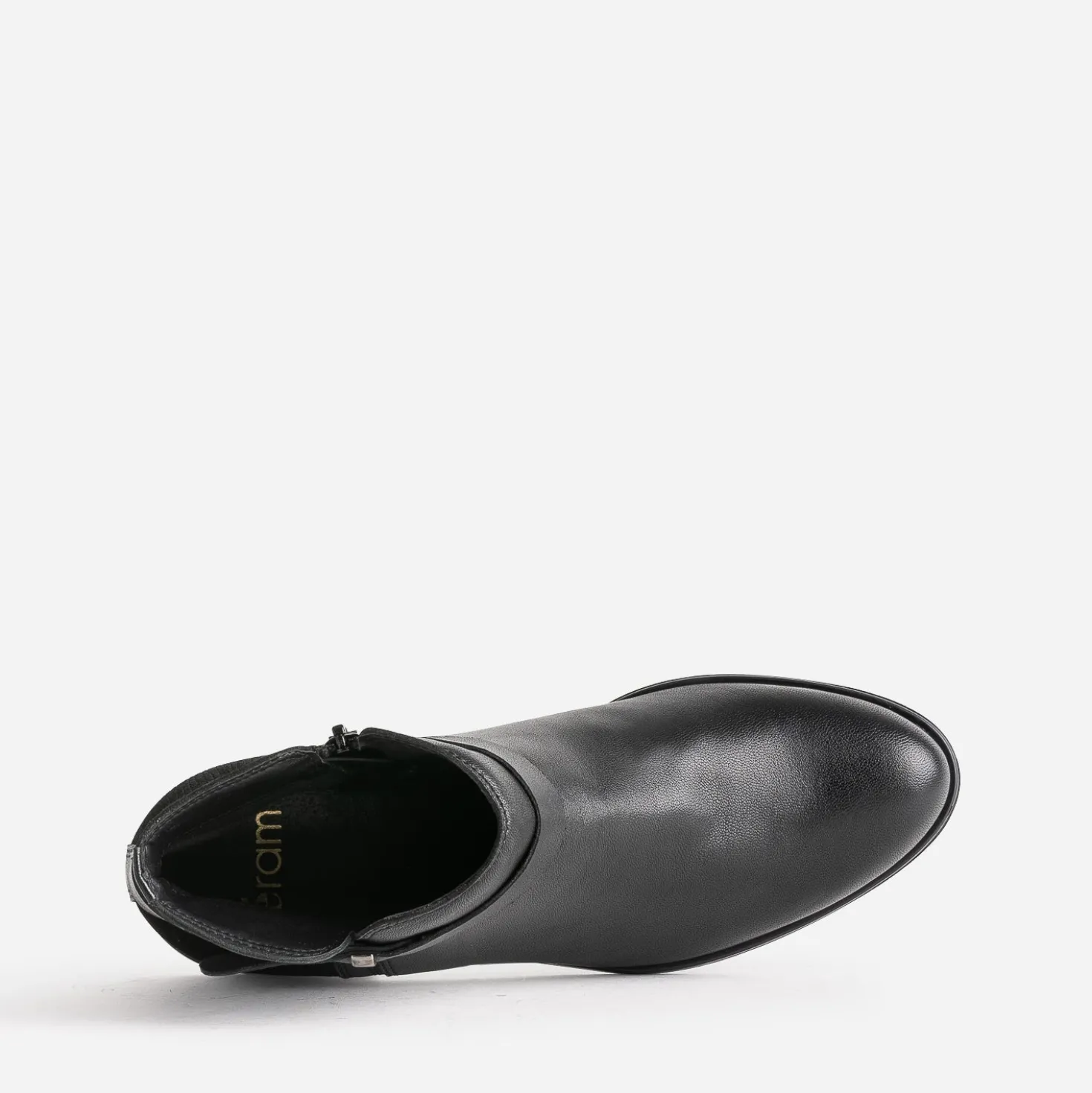 Boots noir bi matière